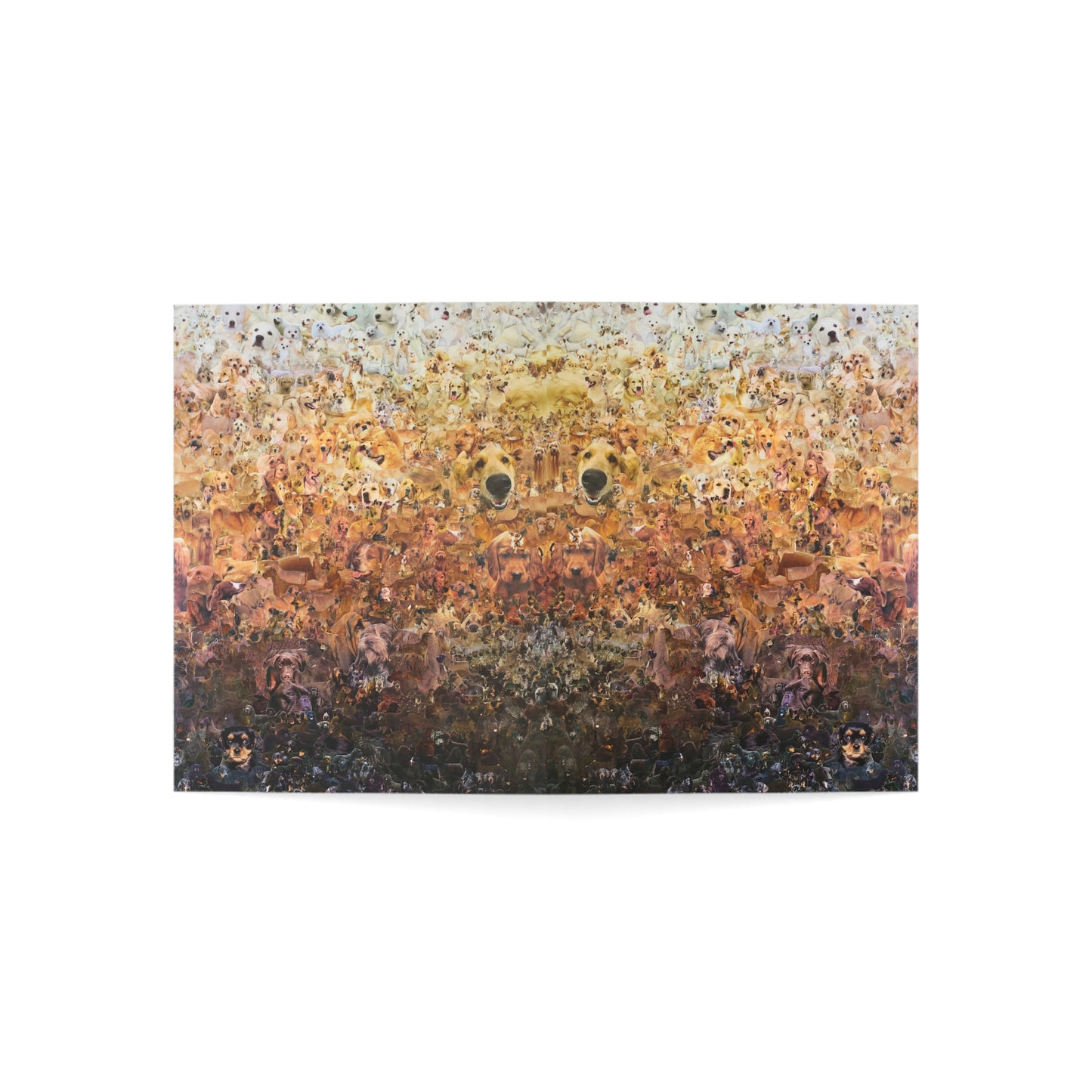 ombre dog card II