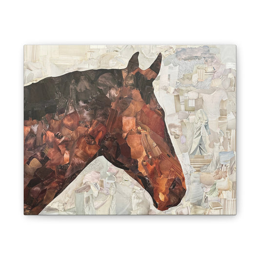 the horse reprint on canvas
