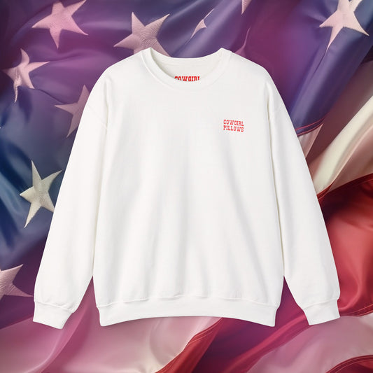 Cowgirl Pillows Crewneck Sweatshirt