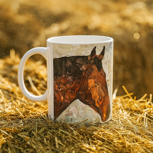 the horse mug
